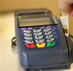 eftpos Just a pack of raisins, thanks.