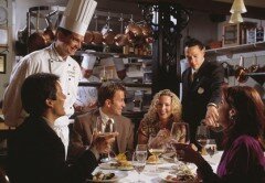 group_dining Man in straightjacket models latest hat for short people.