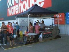 sausage_sizzle1 Sorry mate, you can't park there.